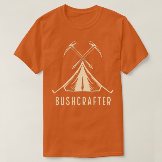 Bushcrafter Classic TShirt (Design voorkant)