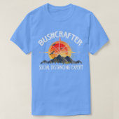 Bushcrafter Social Distancing Expert Bushcrafting T-shirt (Design voorkant)