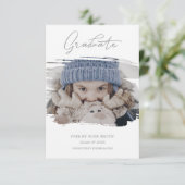 BushCute Calligraphy Afstuderen Pre-K Foto (Staand voorkant)