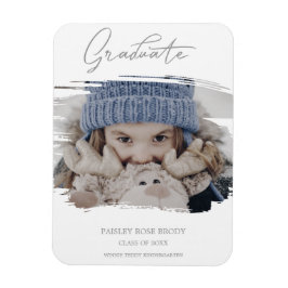 BushCute Calligraphy Afstuderen Pre-K Foto Magneet