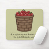 Bushel van Apples Mousepad Muismat (Met muis)
