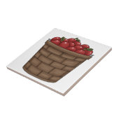 Bushel van Apples Tile Tegeltje (Zijkant)