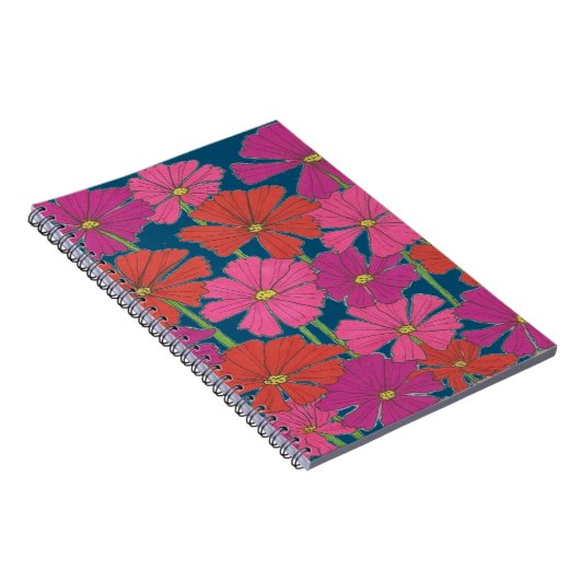 Bushel van Bright Cosmos Notitieboek (Rechterzijde)