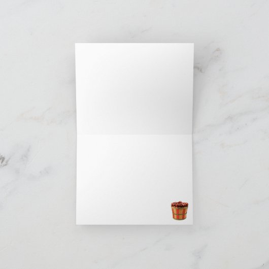 Bushels Bedankt… Bedankkaart (Binnen)