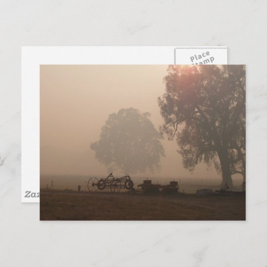 Bushfire-Briefkaart Briefkaart (Voorkant / Achterkant)