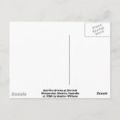 Bushfire-Briefkaart Briefkaart (Achterkant)