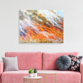 Bushfire Inferno 2014 Canvas Afdruk (Insitu (Woonkamer))