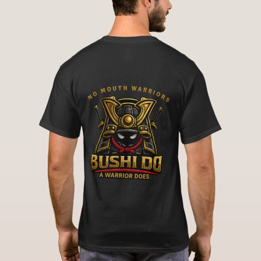 Bushi Do No Mouth Warriors T-shirt (Achterkant)