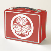 Bushido Bento: Tokugawa wit embleem (Achterkant)