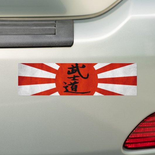 Bushido Bumpersticker (Op auto)