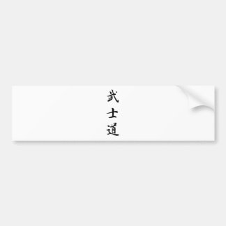 Bushido Bumpersticker