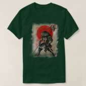 Bushido Code Samurai Japan T-shirt (Design voorkant)