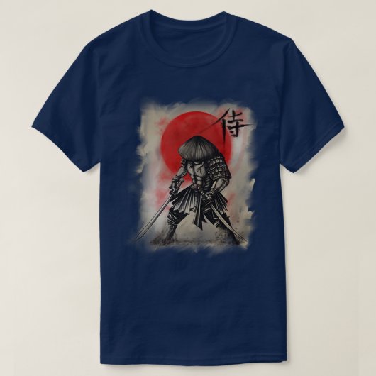Bushido Code Samurai Japan T-shirt (Design voorkant)