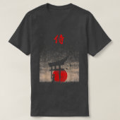 Bushido Code Samurai Japanese Warrior Kanji  T-shirt (Design voorkant)