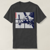 Bushido Code Samurai Japanse Warrior Kanji Swords T-shirt (Design voorkant)
