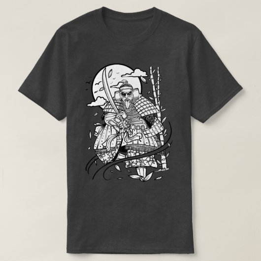 Bushido Code Samurai Katana Premium T-Shirt Copy ( (Design voorkant)