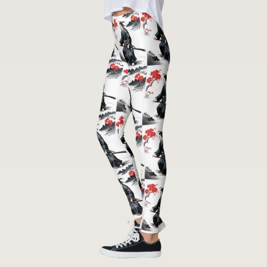 Bushido Code Samurai Meesterwerk Leggings (Links)