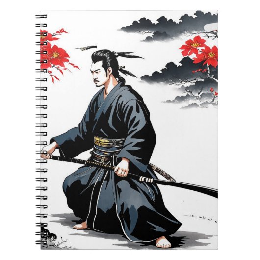Bushido Code Samurai Meesterwerk Notitieboek (Voorkant)
