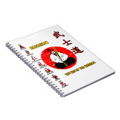 Bushido Cuaderno de espiral Notitieboek (Rechterzijde)