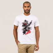 Bushido - Eer en Deugd T-shirt (Voorkant volledig)