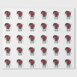 Bushido-geest: Samurai-krijger esthetiek Cadeaupapier