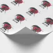 Bushido-geest: Samurai-krijger esthetiek Cadeaupapier (Hoek)
