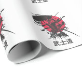 Bushido-geest: Samurai-krijger esthetiek Cadeaupapier (Rol Hoek)