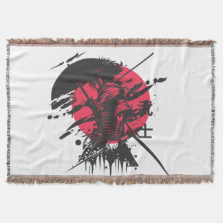 Bushido-geest: Samurai-krijger esthetiek Deken