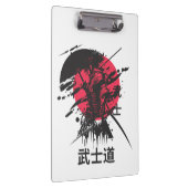 Bushido-geest: Samurai-krijger esthetiek Klembord (Rechts)
