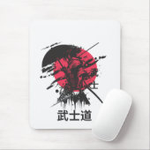Bushido-geest: Samurai-krijger esthetiek Muismat (Met muis)