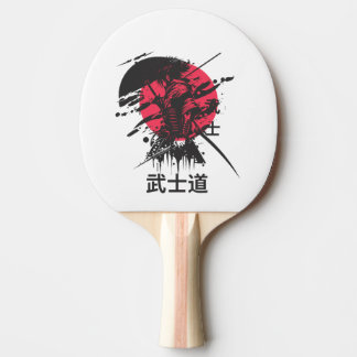 Bushido-geest: Samurai-krijger esthetiek Tafeltennisbatje