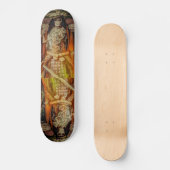 bushido Japanse samurai armor samurai schedel Skateboard (Voorkant)