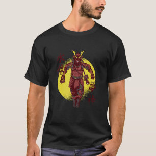 Bushido Japanse Samurai Warrior Fotograaf T-shirt