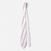 BUSHIDO KANJI red Stropdas (Voorkant)