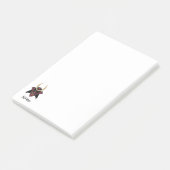 BUSHIDO KRIJGER POST-IT® NOTES (Schuin)
