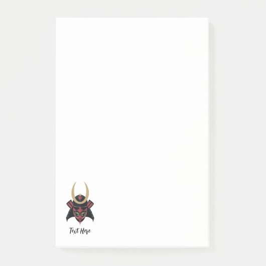 BUSHIDO KRIJGER POST-IT® NOTES (Voorkant)