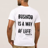 Bushido Life BB T-shirt (Achterkant)