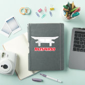 Bushido Martial Arts Eer Sticker (iPad Cover)