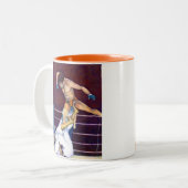 Bushido-mok Tweekleurige Koffiemok (Voorkant links)