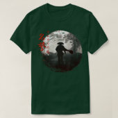 Bushido Oni Warrior esthetische Japanse Ghost Samu T-shirt (Design voorkant)