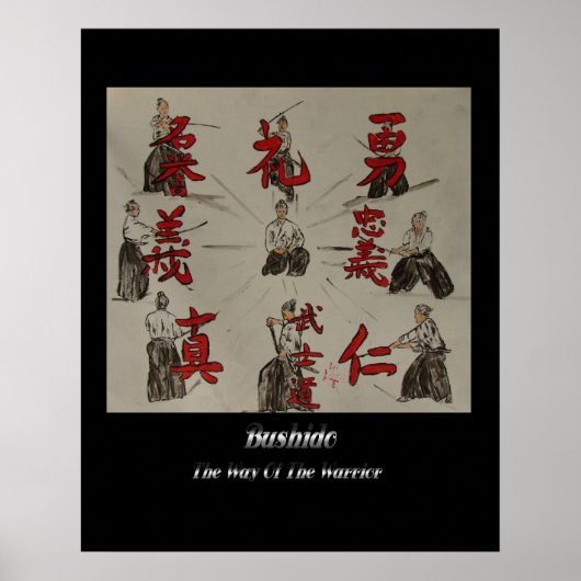 "Bushido" Poster (Voorkant)