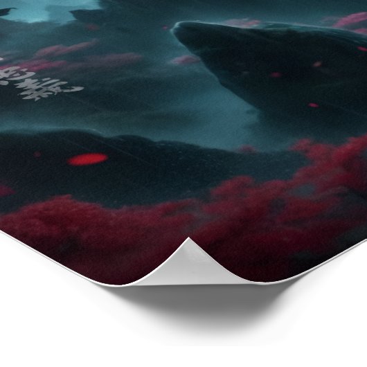 Bushido-Poster Poster (Hoek)