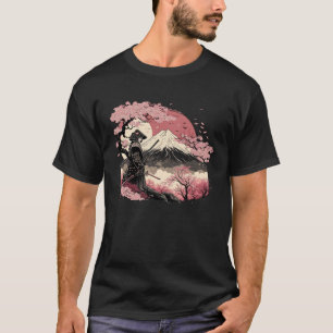 Bushido Retro Japan Samoerai Antieke Zwaarden Krij T-shirt