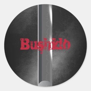 Bushido Ronde Sticker