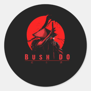 Bushido Ronde Sticker