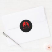 Bushido Ronde Sticker (Envelop)