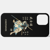 Bushido Samurai Acht virtualiseert de Japanse taal Case-Mate iPhone Case (Achterkant (horizontaal))