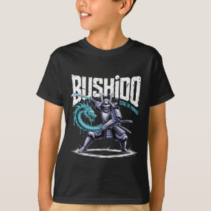 Bushido Samurai Draken Zwaard Grafisch T-shirt