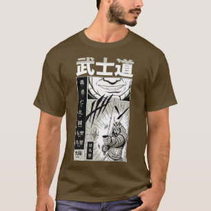 Bushido Samurai Japanse esthetische zwaardmannen M T-shirt