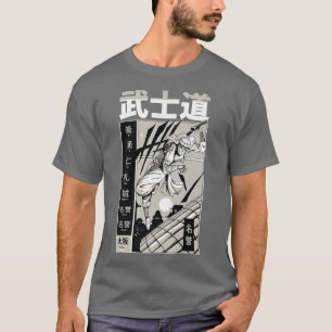 Bushido Samurai Japanse esthetische zwaardmannen M T-shirt